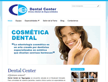Tablet Screenshot of dentalcenterhonduras.com